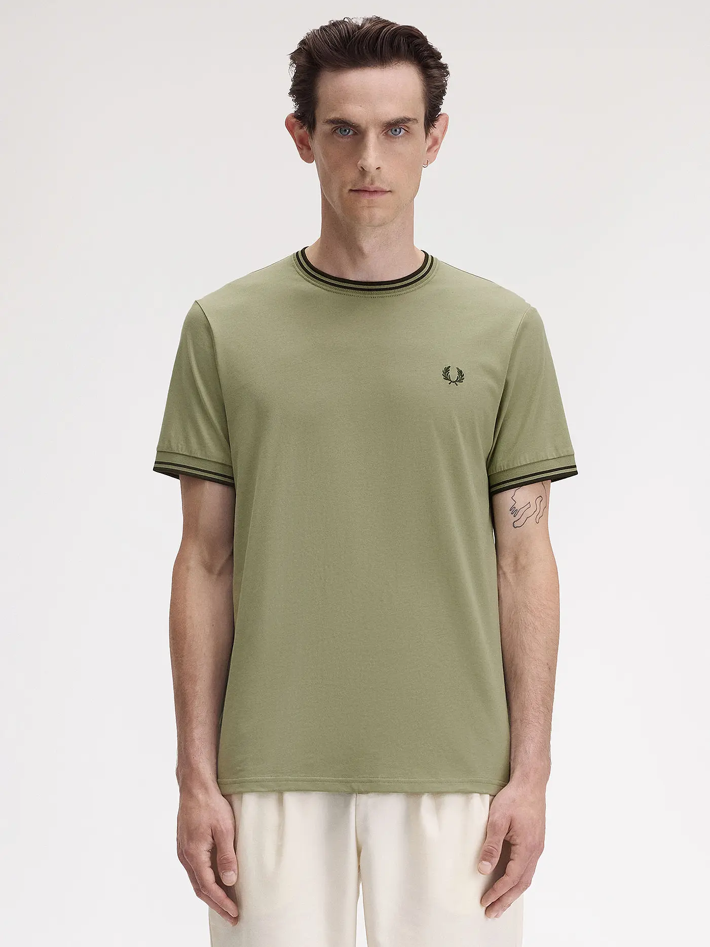 FRED PERRY | T-Shirt | olive